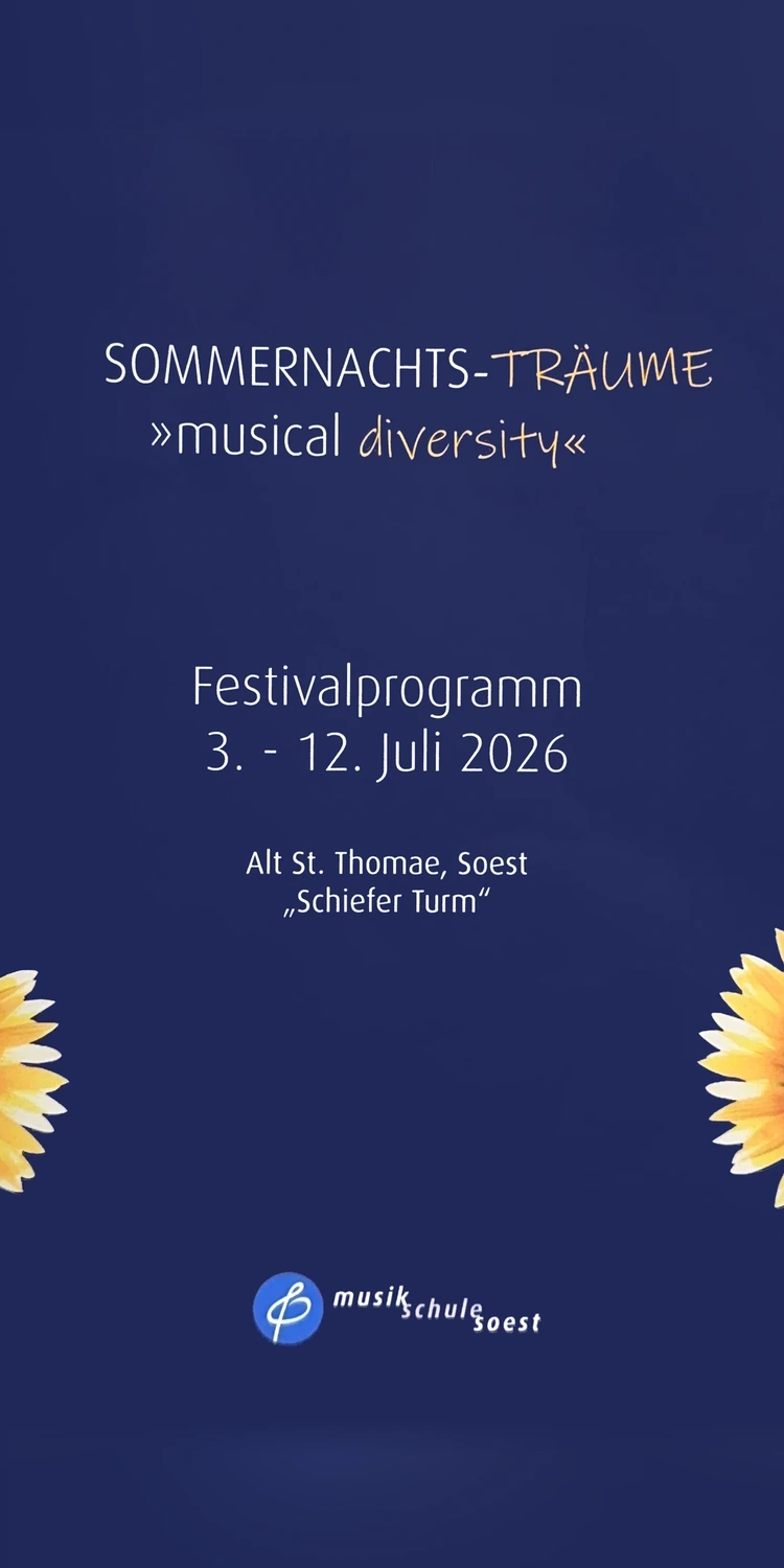 Sommernachtstraeume Musical Diversity festival program cover